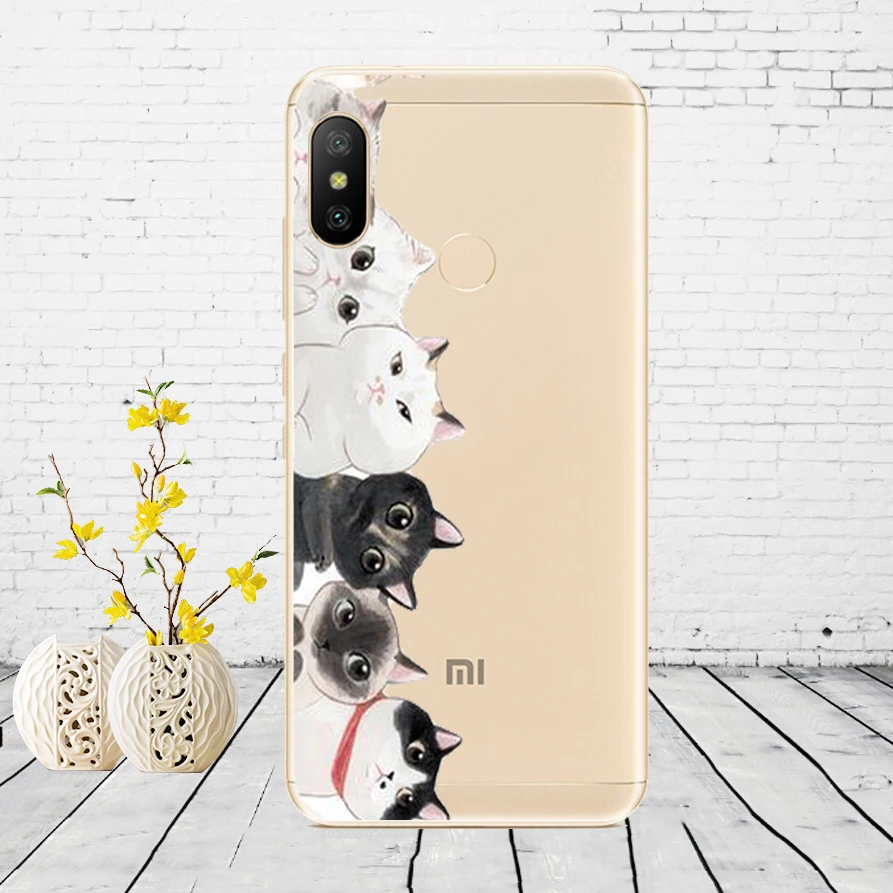 Силиконовый чехол для Xiaomi mi A2 LITE, чехол с полной защитой, мягкая задняя крышка из ТПУ, чехол для телефона s для Xio mi A2 LITE, бампер - Цвет: F24