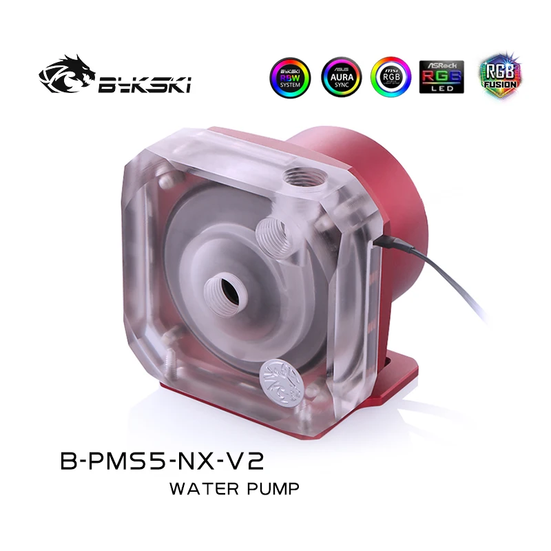 Bykski B PMS5 NX KJ PWM Armor Pumps насос серии D5 максимальный расход 1100л/ч Максимальный подъем 3
