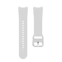 Versatile 20mm Silicone Smart Watch Strap in Black for 20mm (Offcial Gray)