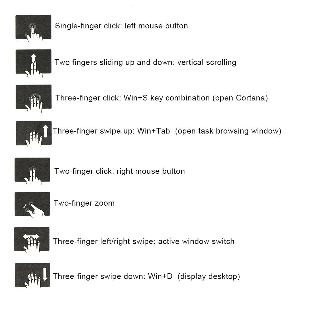 Keyboard With Mouse Touchpad
