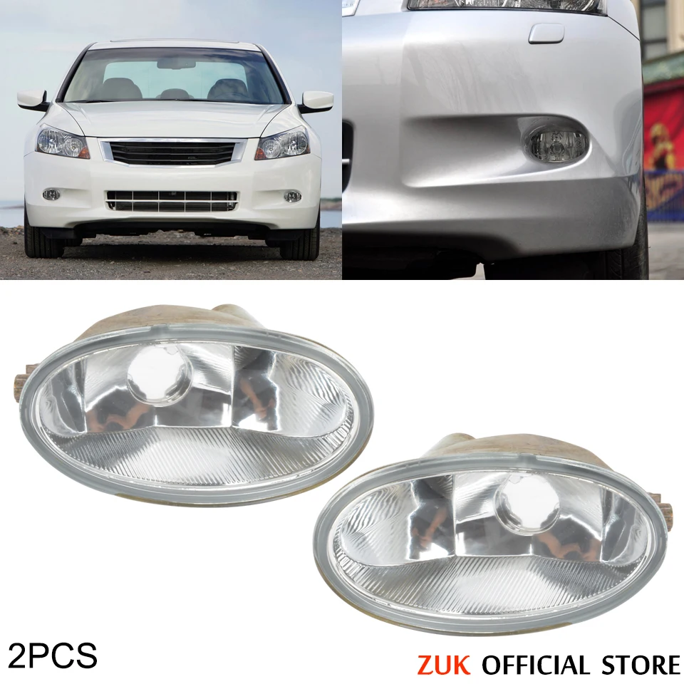 ZUK 2 шт./лот передняя противотуманная фара для HONDA ACCORD 2008 2013 CIVIC FA1 FB2 FB3 2009 2015 FIT JAZZ