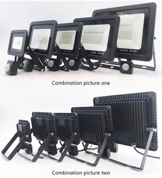 

PIR Motion Sensor LED Flood Light 10W 30W 50W Outdoor Floodlight 220V 240V Waterproof Led Spotlight for Garden Wall Street Light