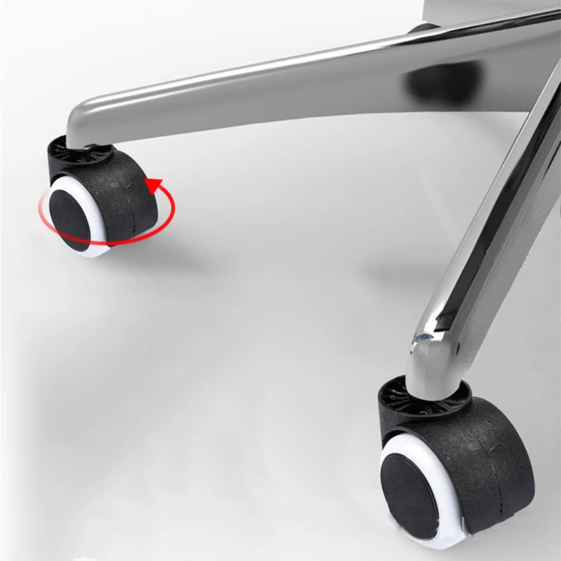 

5pcs Universal Mute Wheel Polyester Chair Wheels Rotating Hardware Office Sofa Chair Roller Brake Caster High Quality