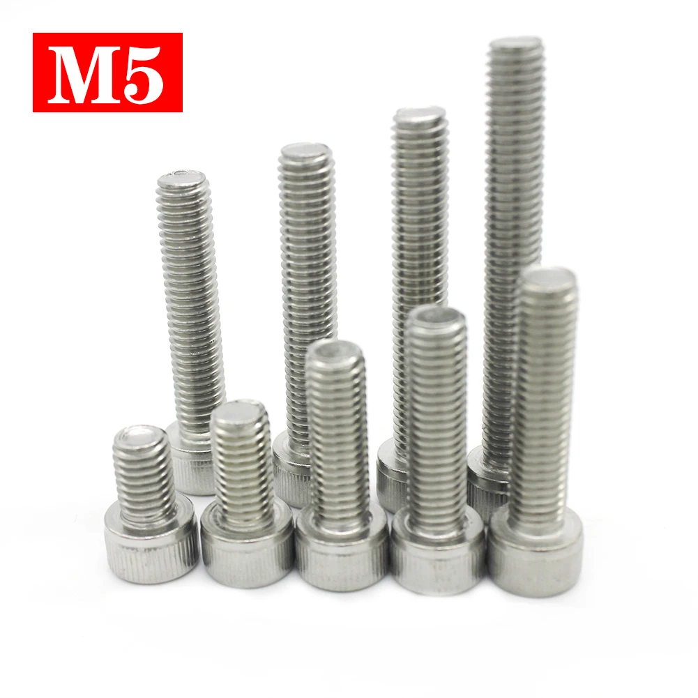 

M5 stainless steel hexagon socket bolt Din912 hexagon bolt furniture hex socket screw