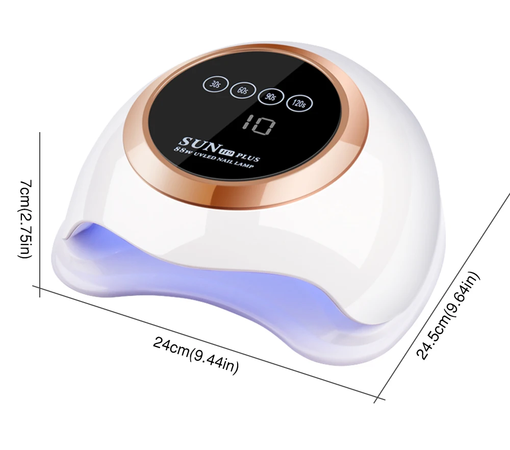 NOQ SUN H9 Plus Max60W светодиодный светильник для ногтей 30 светодиодный s УФ-лампа для ногтей с ЖК-дисплеем маникюрный сушильный Гель-лак Инструменты для дизайна ногтей