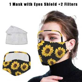 

Adults Facemask Cloth Face Mask Reusable Windproof Face Shield Washable Mouth Mask Breathable Face Shield mondmaskers Masque