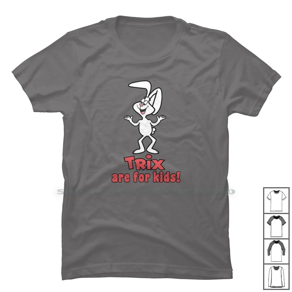Trix Sono Per Bambini! Maglietta Ringer 100% Cotone Abbigliamento Venditore Popolare Anello Ringer Thing Kids Tri Ant