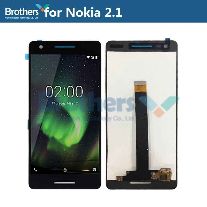 

LCD Screen for Nokia 2.1 LCD Display for Nokia 2.1 LCD Assembly Touch Screen Digitizer Phone Replacement Part Tested Working Top