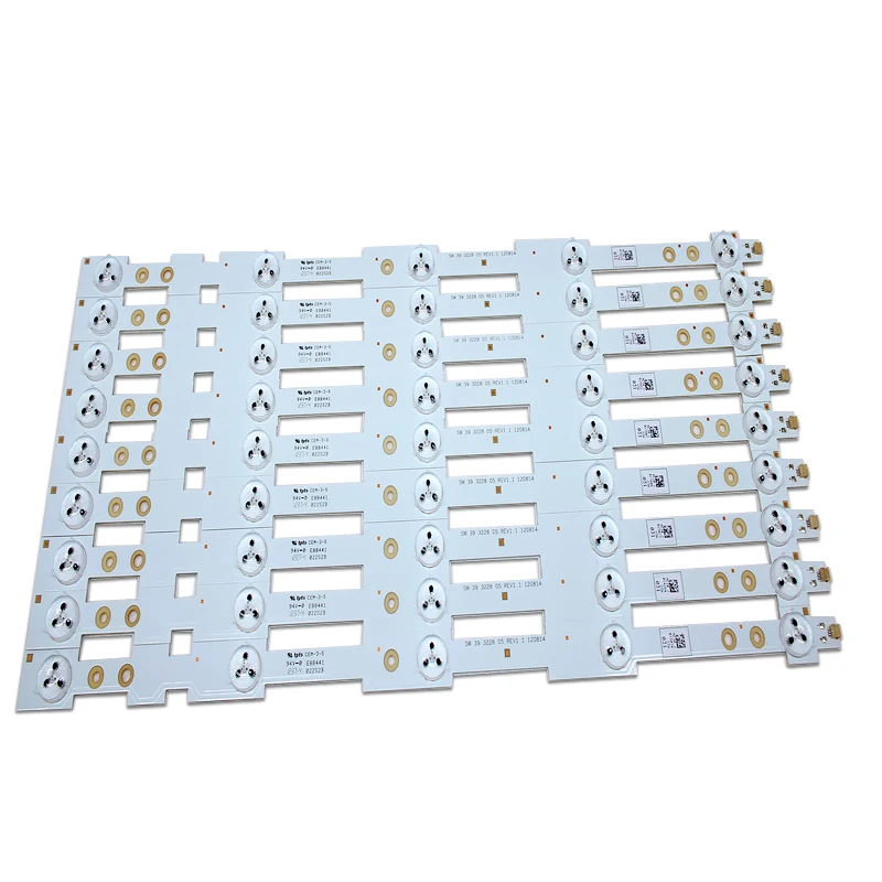 

20PCS/lot 39" LED strip SW 39 3228 05 REV1.1 120814 5 LEDS(1 LED 3V) 420mm