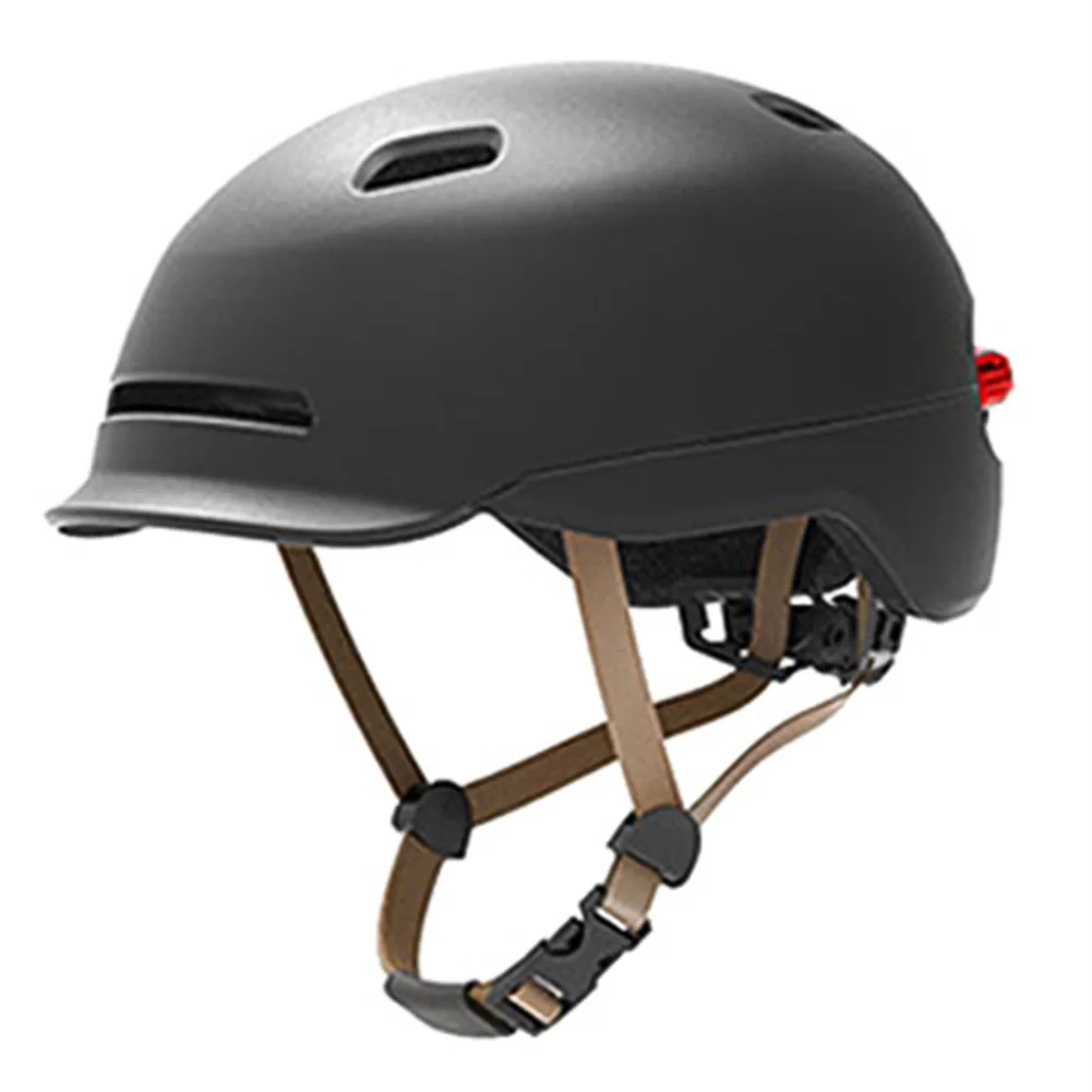

7LED Warning Flash Helmet Smart Breathable Waterproof Riding Helmet Electric Scooter Bicycles Motorcycles Protective Accessories