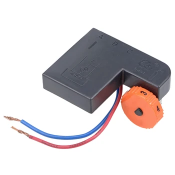 

uxcell 1 Pcs Trigger Switch for 180-Series Angle Mill Polisher High Power Speed Control Governor Push Button Switch