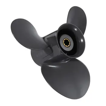 

Boat Outboard Propeller 9 1/4 x 10 1/2 For Honda 8-20HP 58130-ZV4-010AH Marine Propeller Aluminum Alloy 8 Spline Tooth 3 Blades