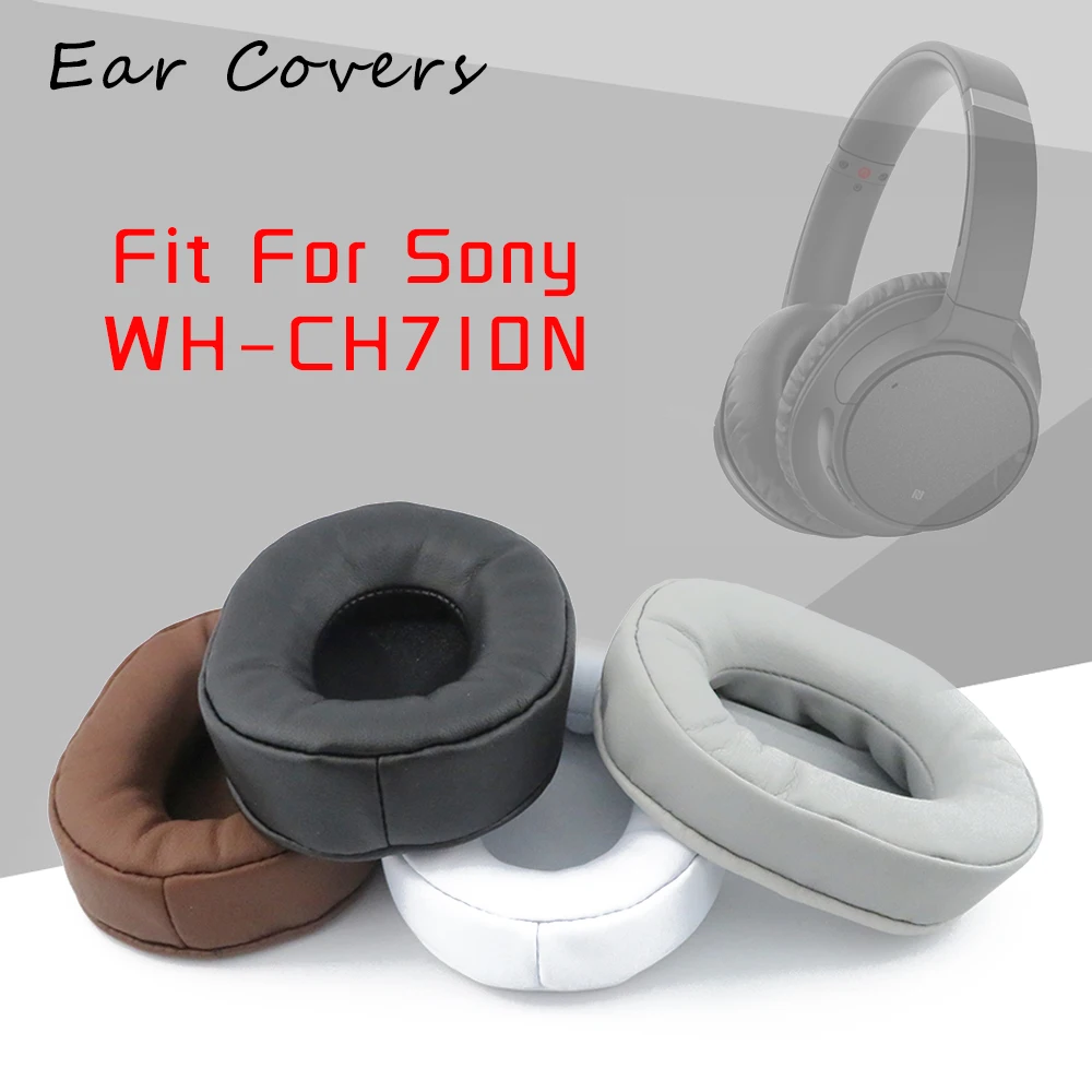 Ear Covers Ear Pads For Sony WH CH710N WH-CH710N Headphone Replacement Earpads Ear-cushions whiyo 1 пара сменных амбушюров для sony wh ch700n wh ch710n ch700n ch710n наушники чехлы подушки для наушников