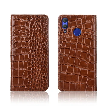 

Crocodile pattern genuine leather card slot holder case for Huawei Honor Note 10 flip case for Huawei Honor Note 8 holster cover