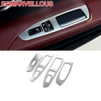

Auto Window Control System Handbrake Steering Wheel Automobile Chromium Modified Car Styling Accessories 18 19 FOR BMW 7 series