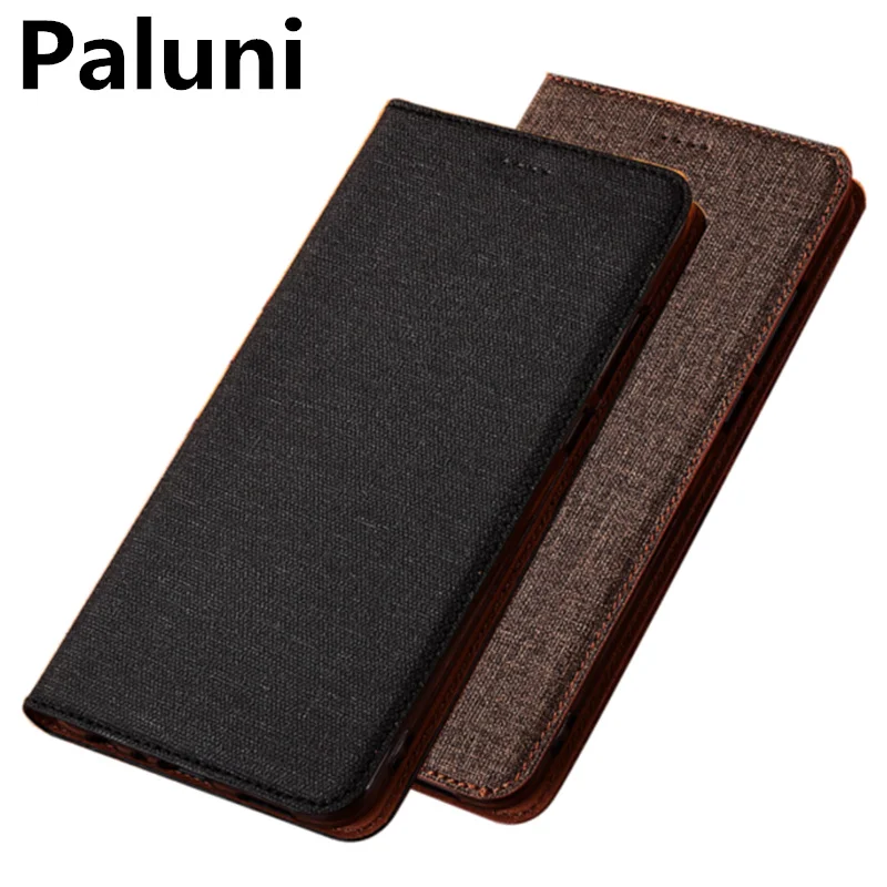 High-end PU leather magnetic flip phone case for Huawei P Smart Z/Huawei back cases with card slot holder funda | Мобильные телефоны