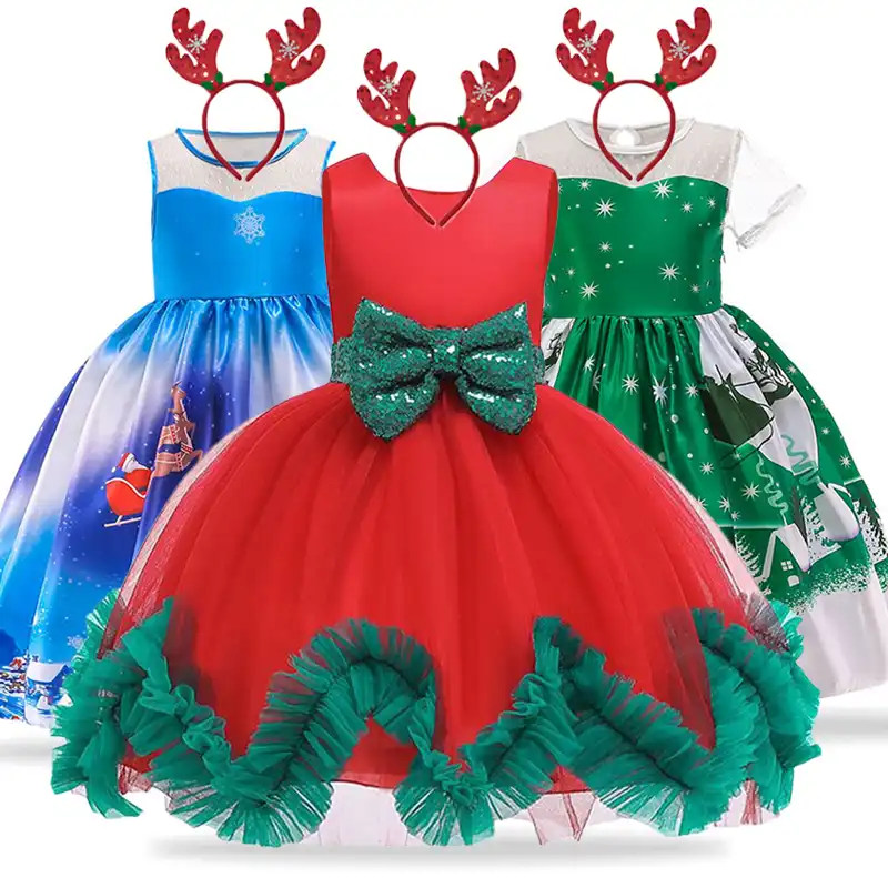 Vestidos de niña de 9 años para navidad Clearance