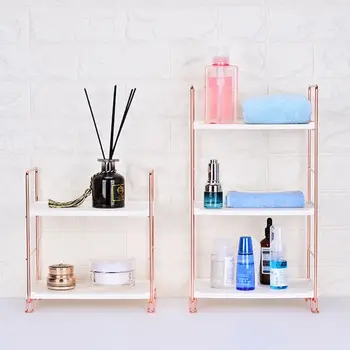 

2 Tier Multifunction Stackable Shelf Organizer for Spices Cosmetics Kitchen Bathroom Storage Rack Holder