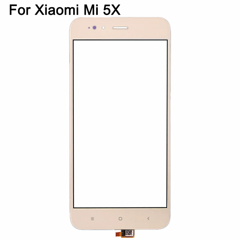 mi 5X сенсорный экран для Xiao mi A1 mi 5X сенсорный сенсор Стекло Объектив дигитайзер панель