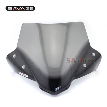 

28*38cm Windshield Pare-brise For YAMAHA MT-07 MT07 FZ-07 FZ07 2014 15 16 2017 Motorcycle Accessories Windscreen Wind Deflectors