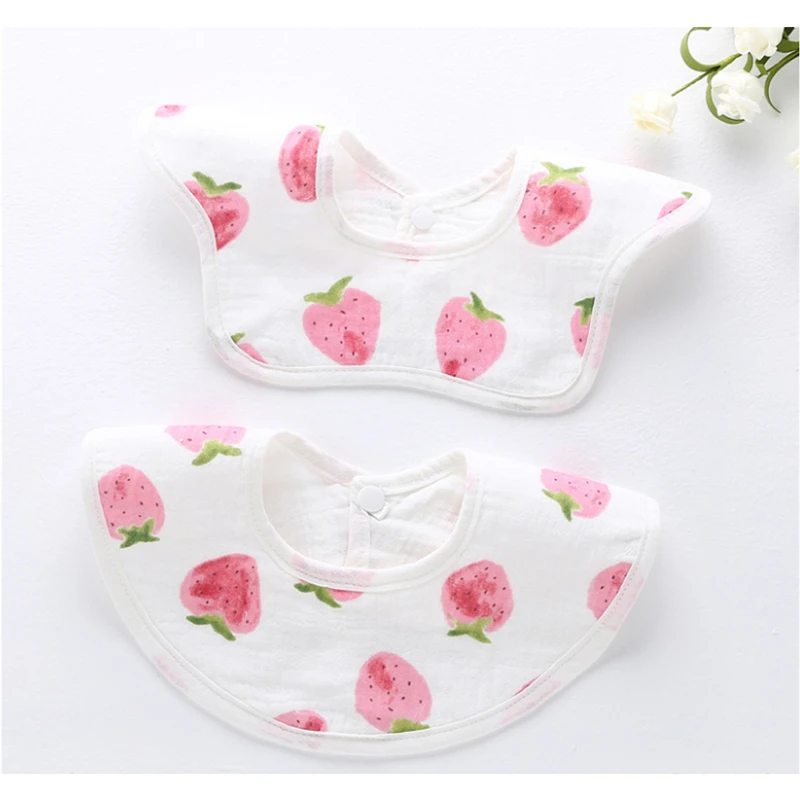 Baby Bibs For Boy&Girl bandana bib Burp Cloth Print Cotton Baby Scarf Meal Collar Burp baby Accessories