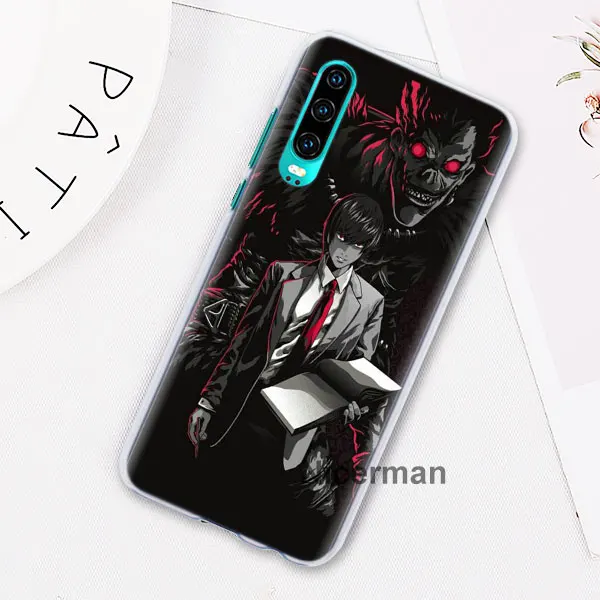 Чехлы для телефонов с изображением аниме для huawei P30 Pro P10 P20 Lite P30 Lite P Smart Plus Жесткий Чехол для ПК - Цвет: 02