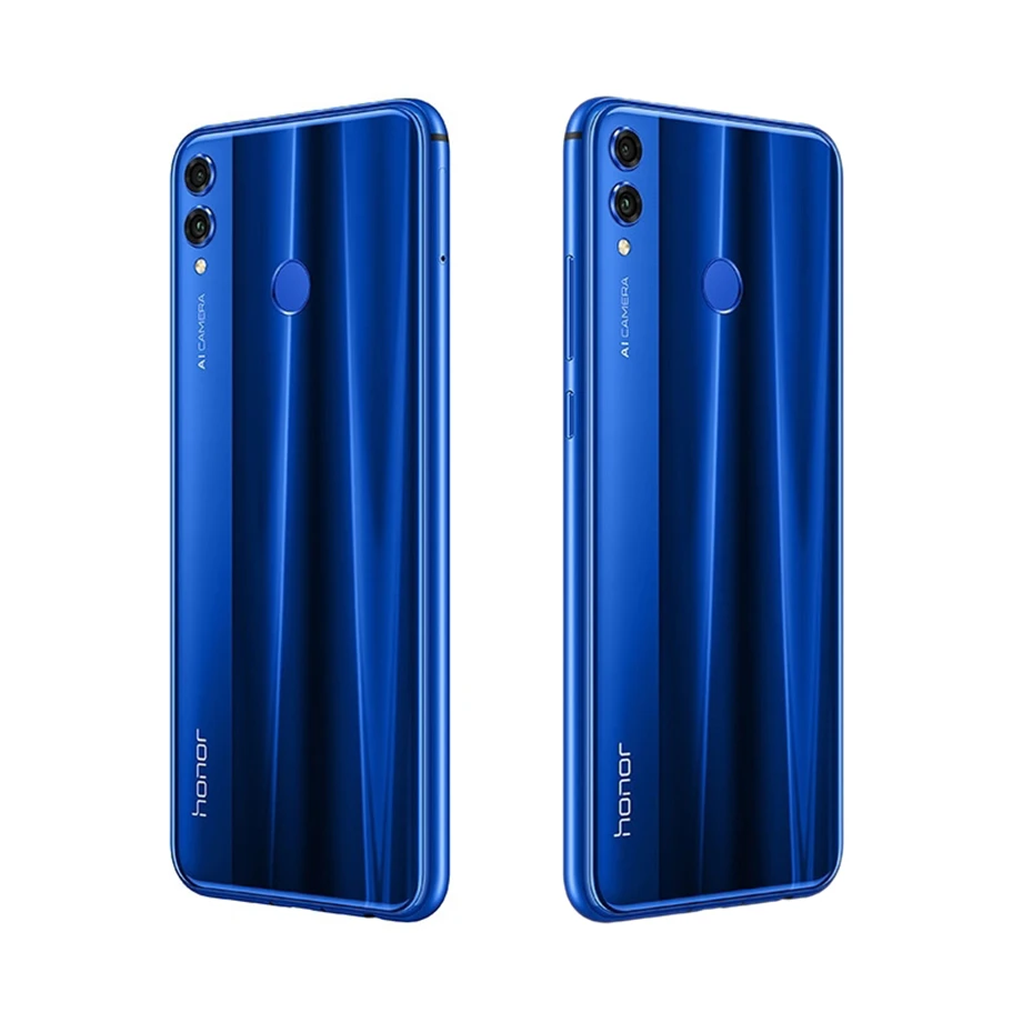 Honor 8X 6 5 дюймов мобильный телефон 4 Гб + 64 ГБ Android 8 1 20MP Octa Core Экран функцией