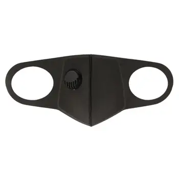 

Mouth Mask Dustproof Anti-fog Haze PM 2.5 Activated Carbon Reusable Face Mouth Mask Cover Respirator for Men Women Unisex Black