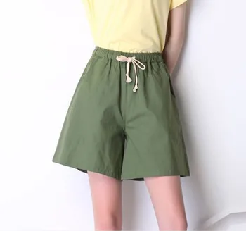 

Summer cool women denim Gray Shorts high waists fur-lined leg-openings Plus