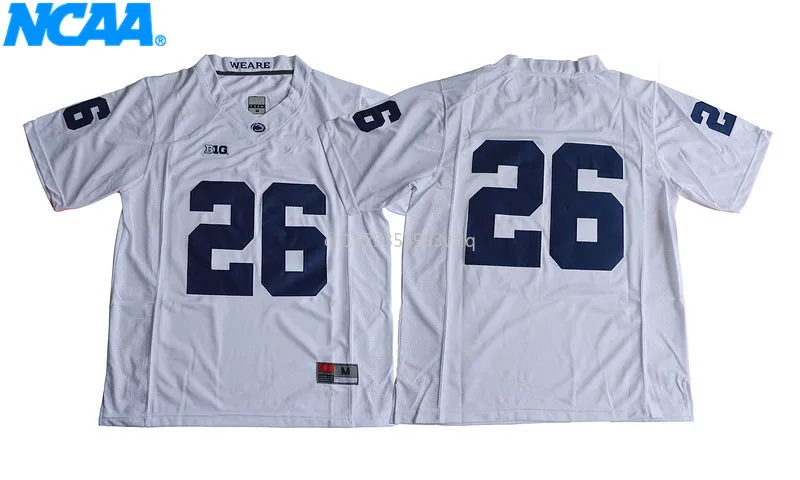 Новое поступление, высокое качество, Saquon Barkley#26 Saquon Barkley#26 футболка колледжа, майки, молодежные майки, S-XXXL