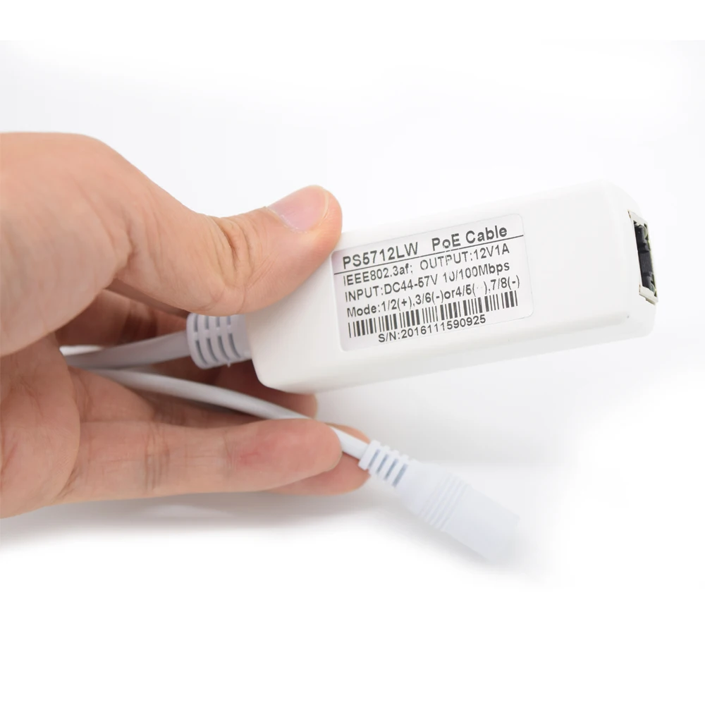 POE setup diagram for mini camera installation