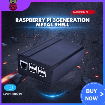 

Raspberry Pi 3Generation Metal shell Raspberry Pi 3 aluminum alloy box Thermal protection shell for RPI 3/3B+