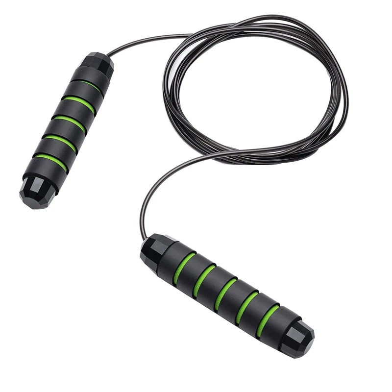 Cuerda para saltar, con Cable de cojinete bola soga saltar de velocidad, entrenamiento de cuerda de salto ajustable con asas de espuma|Combas| - AliExpress