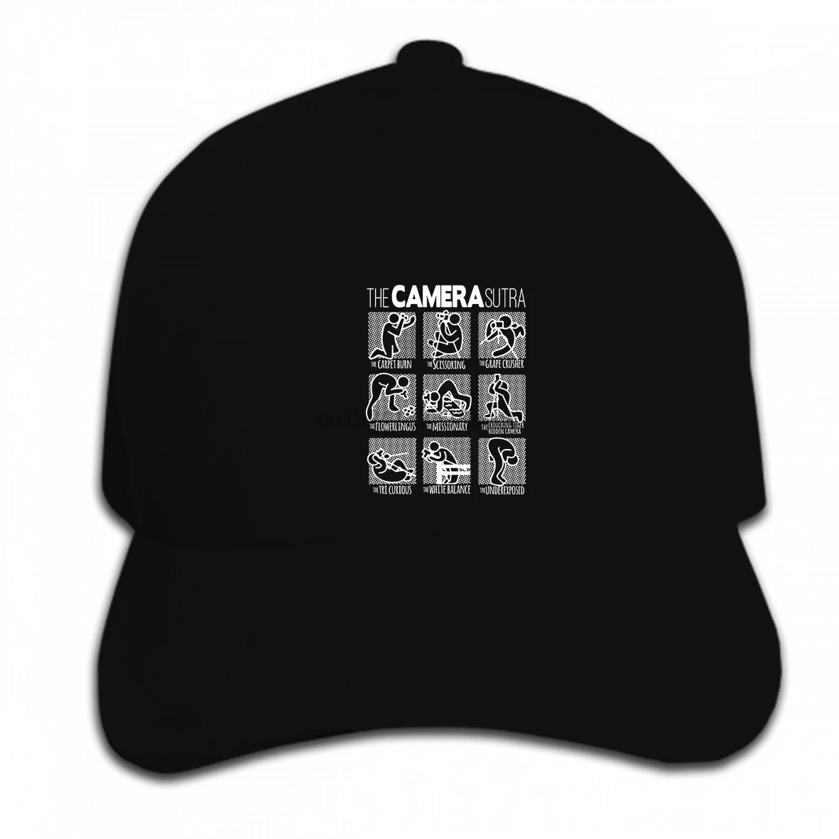

Print Custom Baseball Cap Hip Hop The CAMERA Sutra Photography Funny Hat Peaked cap
