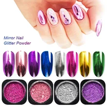 0,3 г волшебный порошковый зеркальный эффект для ногтей Блестящий металлический порошок Блестящий пигмент для ногтей художественные украшения SF3042
