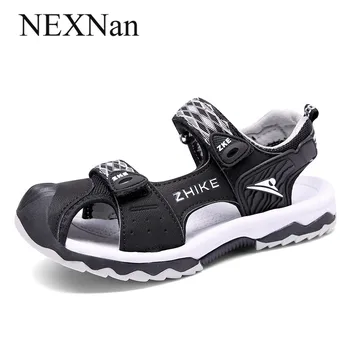 

NEXNan Sport Kids Sandals For Children Shoes Boys Sandals Girls Shoes Close-Toe Summer Breathable Mesh Running Beach sandalias