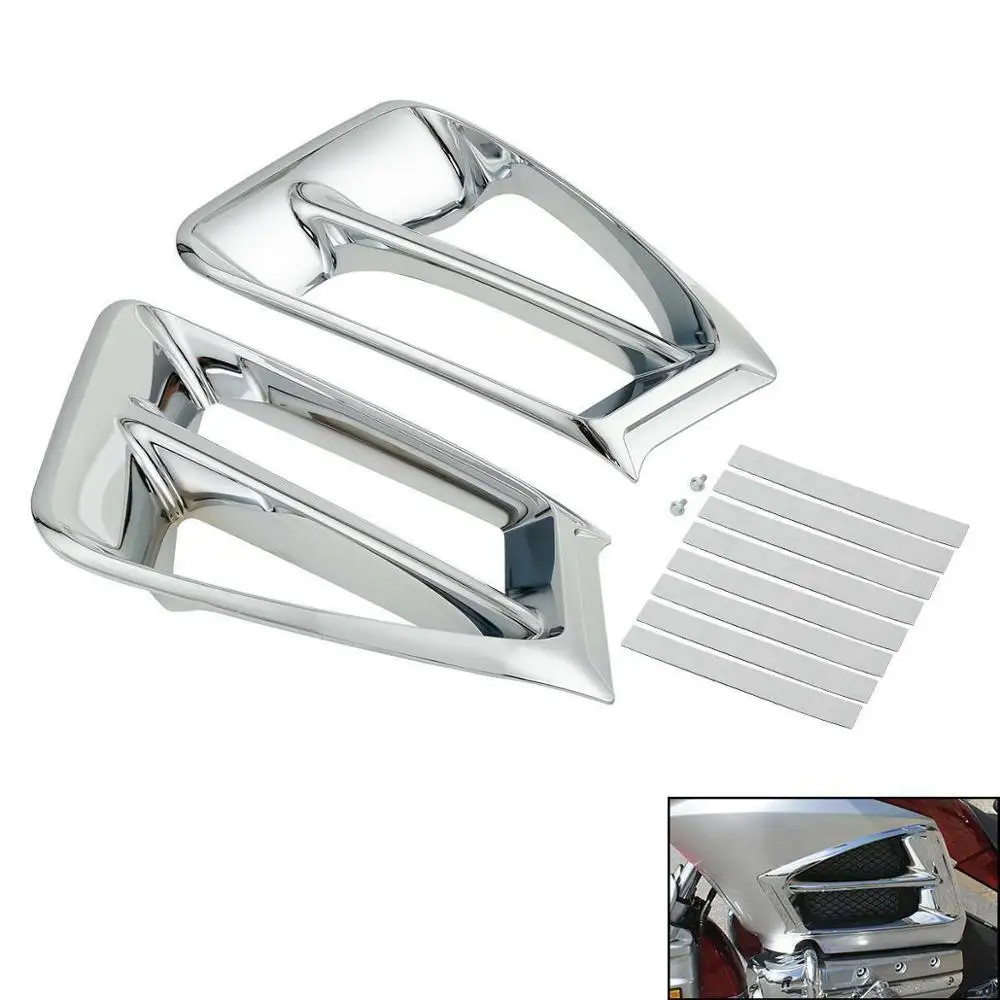 Мотоциклетный хромированный выпускной клапан Accent Trim для Honda Goldwing Gold wing GL1800 GL 1800