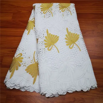 

latest swiss voile lace in switzerland dubai fabric 2020 african swiss lace fabric 2.5yards embroidery cotton dry lace