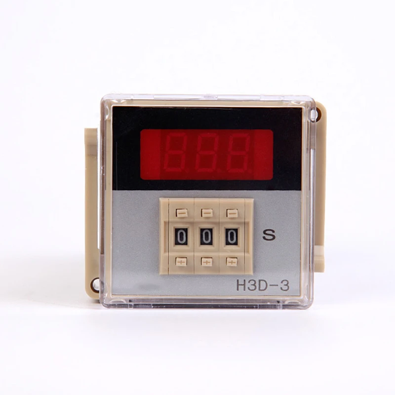 Цифровой светодиодный таймер с таймером 220V 110V 24V E2S