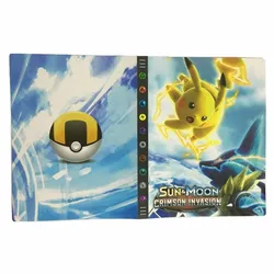 Album pour cartes Pokemon de grande capacité, porte cartes à jouer, jouets, cadeaux pour enfants, 432 