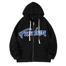 

Men's Hoodie With Zipper Casual Cardigan Long Sleeved Hip Hop Streetwear Harajuku Fashion Autumn Zip Up Hoodies Sweatshirt