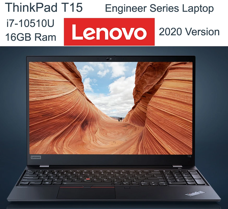 Latest 2020 Lenovo Laptop Thinkpad T15 Engineer Series 15.6 Inch Fhd