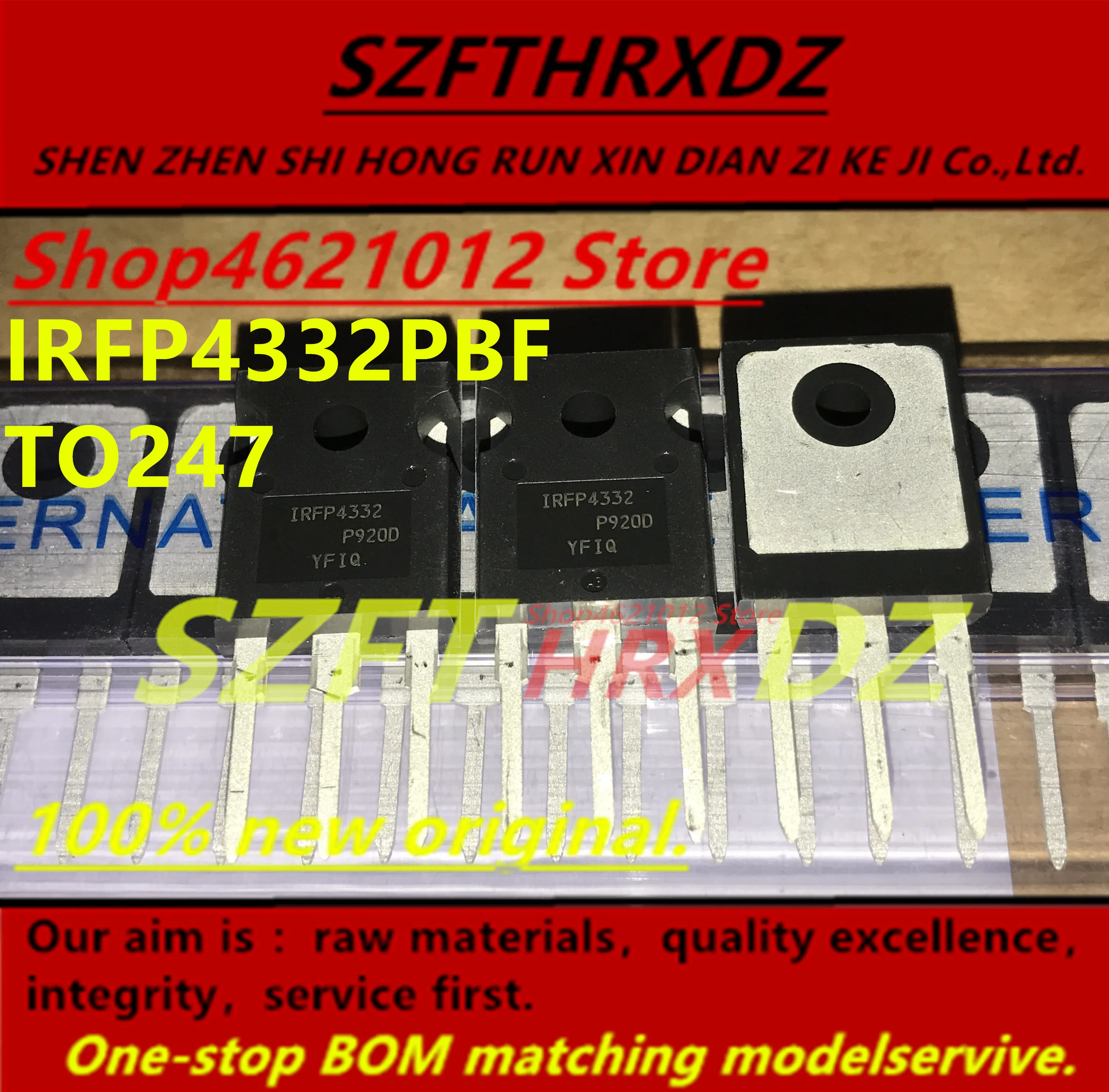 SZFTHRXDZ+(10 шт-30 шт.) IRFP4332PBF IRFP4332 300V 120A TO247