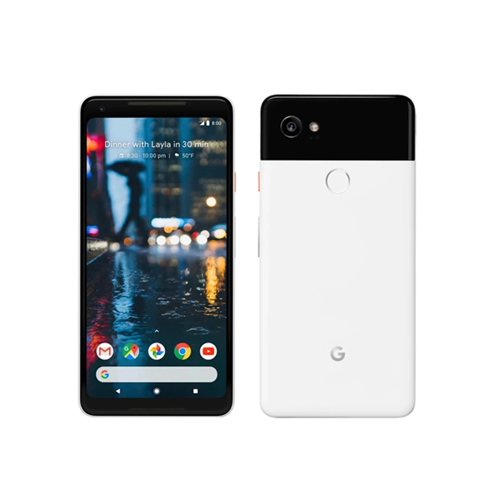 Разблокированный смартфон Google Pixel 2 5,0 ''дюймов, Восьмиядерный, с одной sim-картой, 4G LTE, Android, мобильный телефон, 4 Гб ram, 64 ГБ, 128 ГБ rom, смартфон