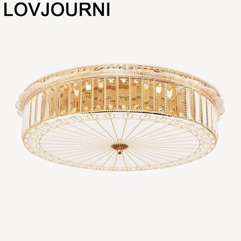 

Plafoniera Lustre Moderne For Living Room Lampen Modern Crystal Lampara Techo Light Luminaria De Teto Plafonnier Ceiling Lamp