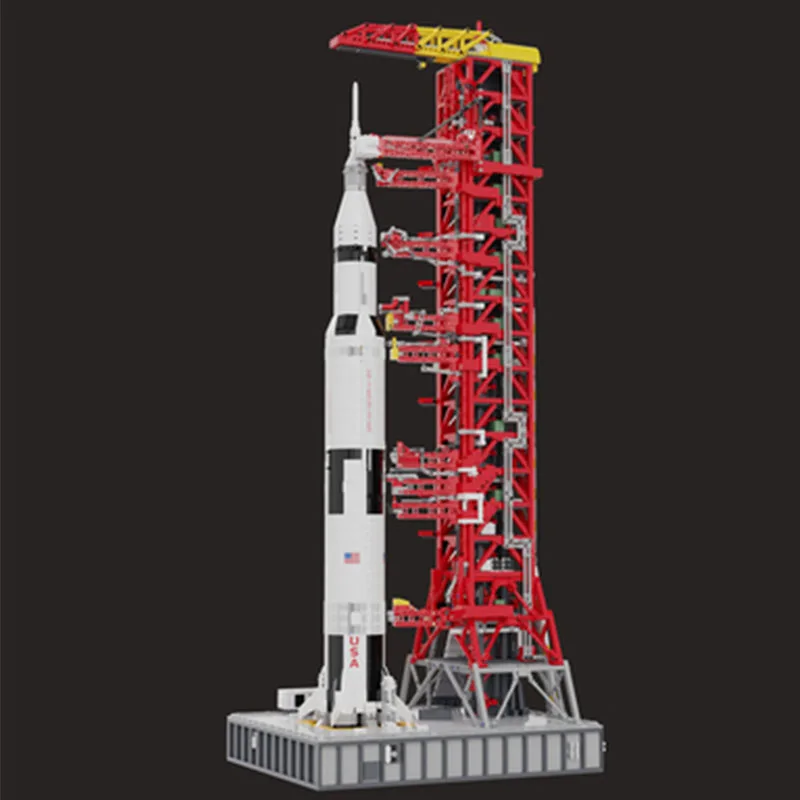 

legoinglys 37003 Apollo Saturn V Space Launch Vehicle USA Rocket Model Building Blocks 21309 and 37001 Vestas Windmill Turbine