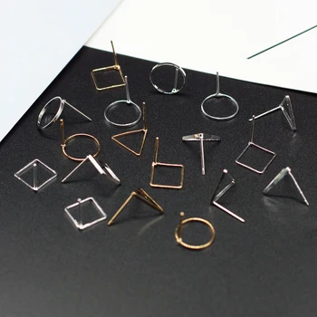 

20pcs Diy earnail earneedle handmade earring backs hooks findings making accessories modeling earring assembly