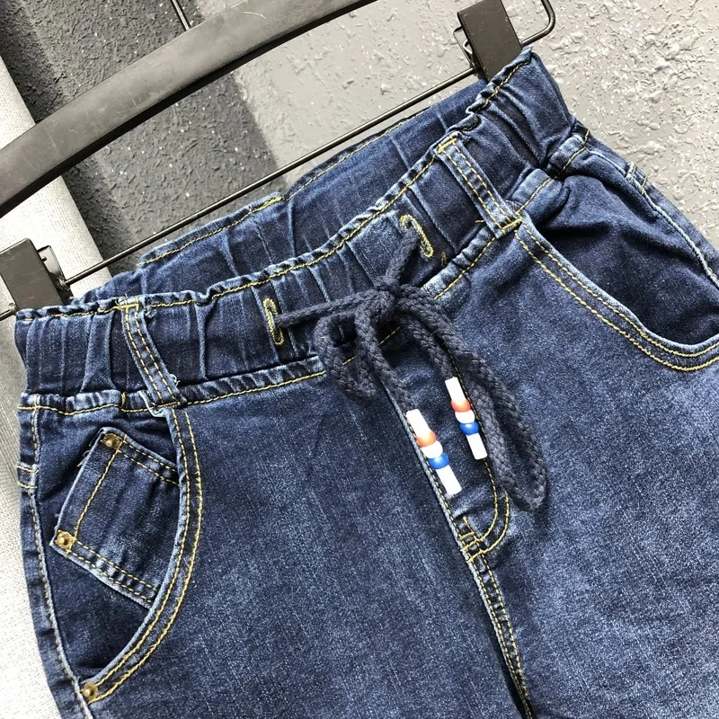 hole Personality patch patch pants women spring and autumn new Korean version of the slim loose harem pants
