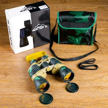

Binoculars 7x50, Master K, green camouflage, ruby ​​lenses 4387620