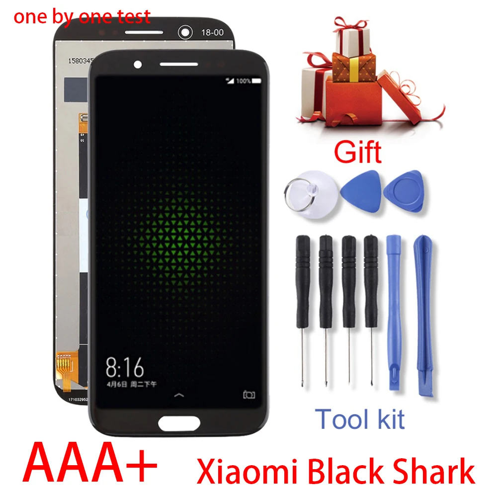 ЖК дисплей 5 99 дюйма качества AAA для Xiaomi Black Shark дигитайзер сенсорного экрана в